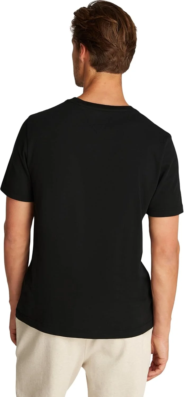 تیشرت آستین کوتاه مردانه تامی هیلفیگر مدل Essential با برش معمولی و یقه گرد تیشرت آستین کوتاه مردانه تامی هیلفیگر مدل Essential با برش معمولی و یقه گرد