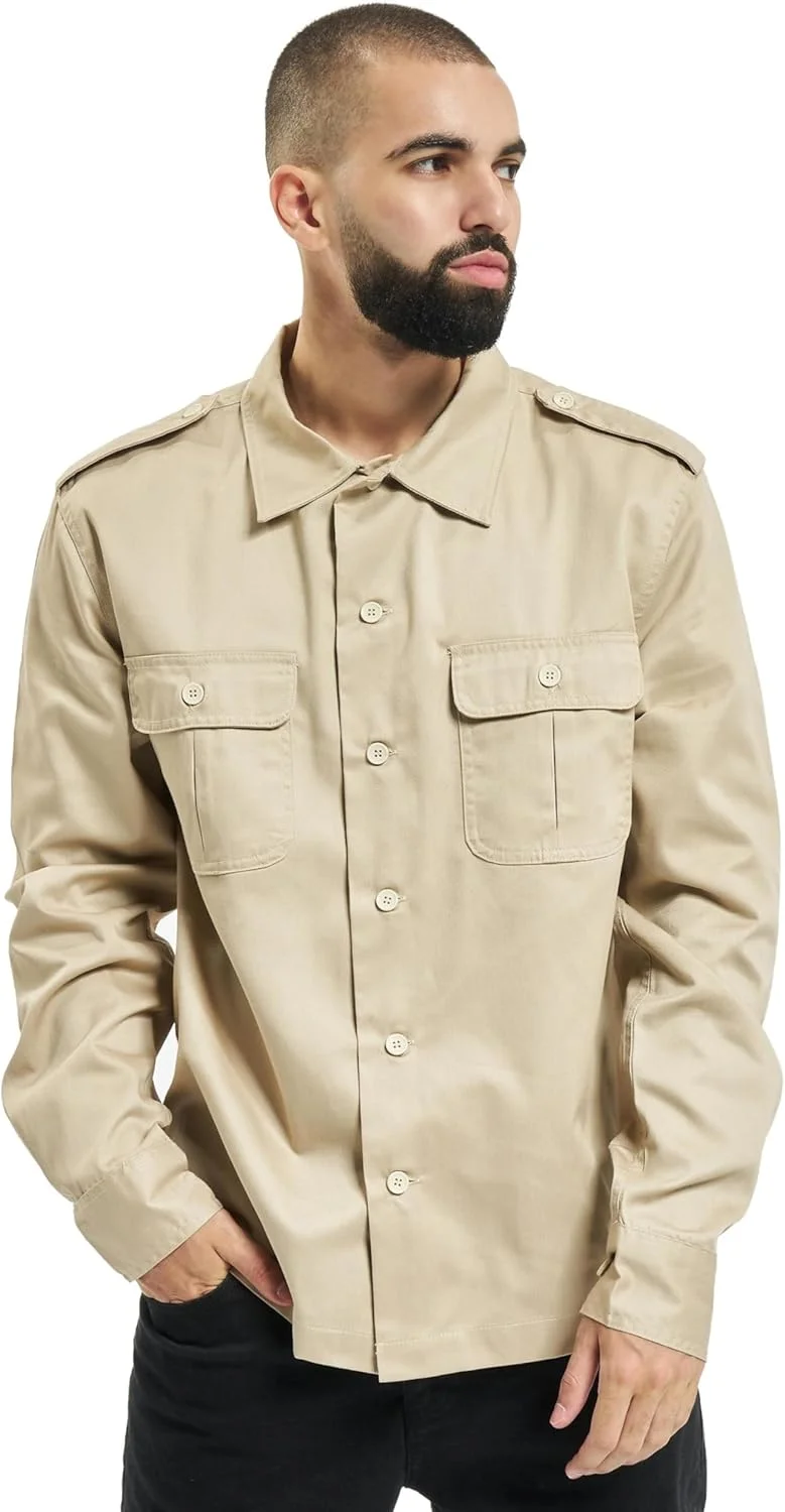 پیراهن آستین بلند وینتیج Brandit، رنگ های متنوع، سایزهای S تا 7XL