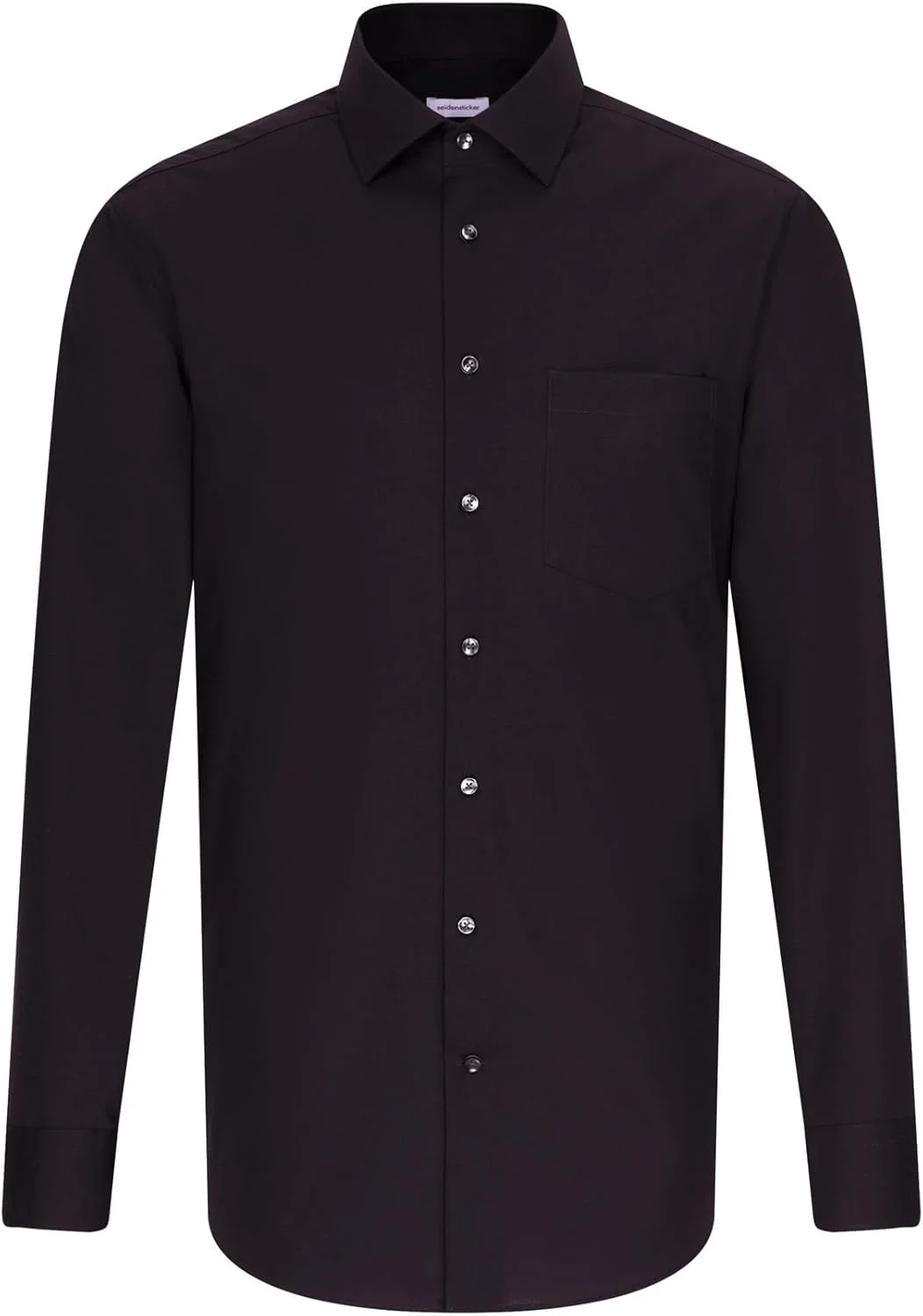 پیراهن مردانه تجاری Seidensticker - برش معمولی - بدون نیاز به اتو - یقه کلاسیک - آستین بلند - 100% پنبه