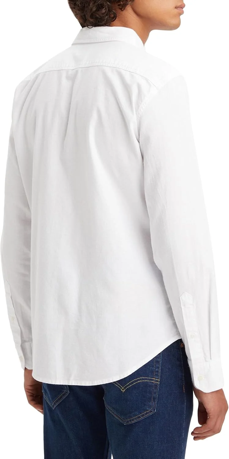 پیراهن آستین بلند مردانه لیوایز مدل Battery Housemark Slim