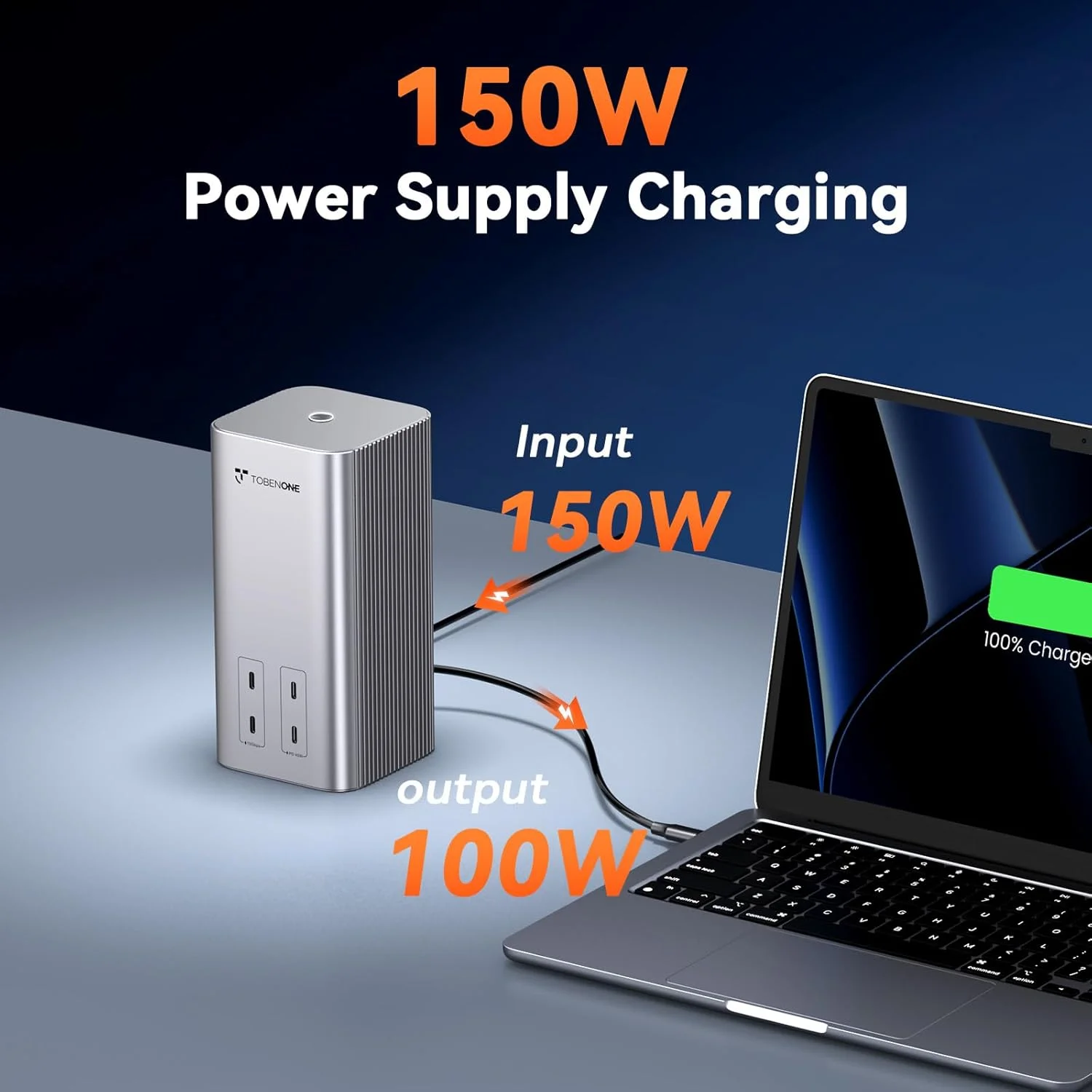 داک استیشن سه مانیتوره TobenONE به همراه آداپتور برق 150 واتی داک استیشن سه مانیتوره TobenONE به همراه آداپتور برق 150 واتی