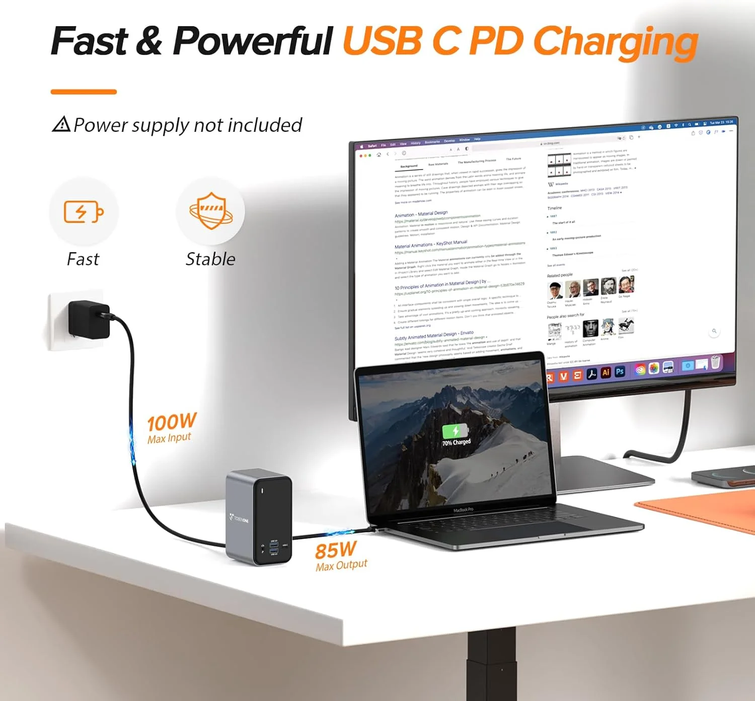 داک استیشن USB C توبنوان، هاب USB-C لپتاپ 13 در 2 با نمایشگر سهگانه برای داک مکبوک پرو/ایر با 2 پورت HDMI 4K، VGA، PD3.0، RJ45، 6 پورت USB، صدای 3.5 میلیمتری داک استیشن USB C توبنوان، هاب USB-C لپتاپ 13 در 2 با نمایشگر سهگانه برای داک مکبوک پرو/ایر با 2 پورت HDMI 4K، VGA، PD3.0، RJ45، 6 پورت USB، صدای 3.5 میلیمتری