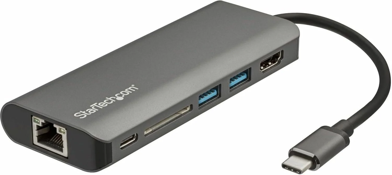 آداپتور چند پورت USB C استار تک - داک مسافرتی USB-C به HDMI 4K، هاب 3x USB 3.0، SD/SDHC، GbE، عبور جریان 60W PD 3.0 - مینی داکینگ استیشن قابل حمل USB Type-C/Thunderbolt 3 (DKT30CSDHPD3) آداپتور چند پورت USB C استار تک - داک مسافرتی USB-C به HDMI 4K، هاب 3x USB 3.0، SD/SDHC، GbE، عبور جریان 60W PD 3.0 - مینی داکینگ استیشن قابل حمل USB Type-C/Thunderbolt 3 (DKT30CSDHPD3)