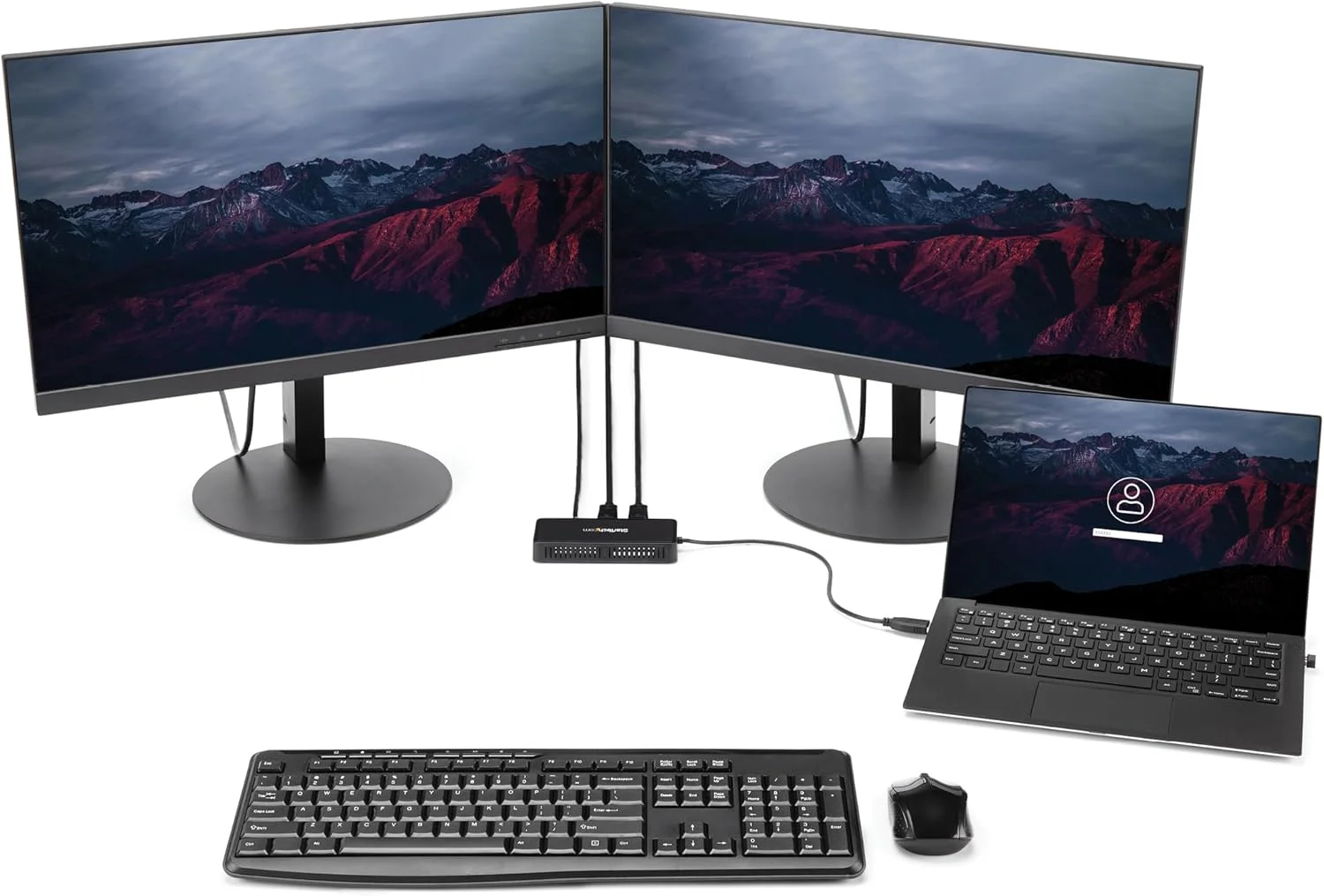 داک استیشن USB به دو پورت DisplayPort استار تک داک استیشن USB به دو پورت DisplayPort استار تک