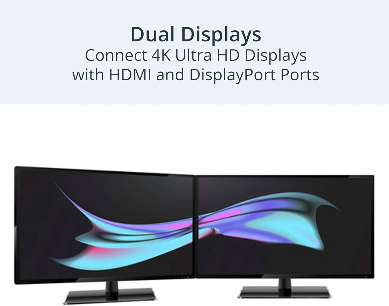 داک USB-C و USB-A استار تک - داک مانیتور دوگانه 4K 60Hz DisplayPort + HDMI - ایستگاه داکینگ هیبریدی USB 3.0 برای لپ تاپ های USB-C/USB-A - 6 پورت USB Type A، GbE - USB 3.1 Gen 1 - Mac/Windows (DK30A2DH) داک USB-C و USB-A استار تک - داک مانیتور دوگانه 4K 60Hz DisplayPort + HDMI - ایستگاه داکینگ هیبریدی USB 3.0 برای لپ تاپ های USB-C/USB-A - 6 پورت USB Type A، GbE - USB 3.1 Gen 1 - Mac/Windows (DK30A2DH)