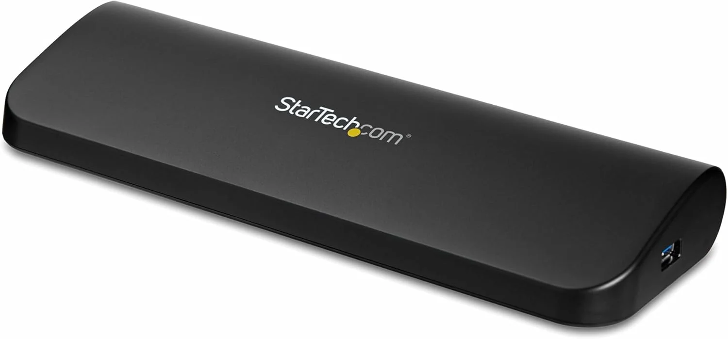 داک استیشن لپ تاپ USB 3.0 دو مانیتوره StarTech.com با HDMI/DVI/VGA، هاب 3 پورت USB-A، GbE، صدا، داک جهانی Type-A برای ویندوز/macOS/ChromeOS - سازگار با TAA (USB3SDOCKHDV) داک استیشن لپ تاپ USB 3.0 دو مانیتوره StarTech.com با HDMI/DVI/VGA، هاب 3 پورت USB-A، GbE، صدا، داک جهانی Type-A برای ویندوز/macOS/ChromeOS - سازگار با TAA (USB3SDOCKHDV)
