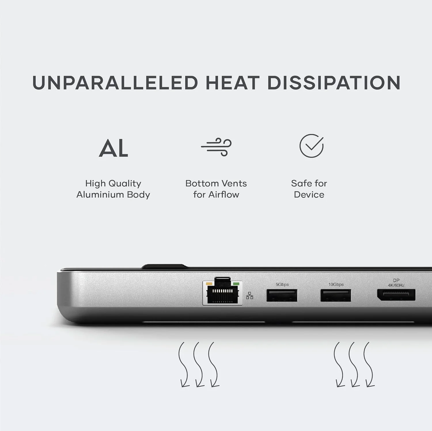 داک و استند دوگانه USB C Satechi، با 2 پورت HDMI، پورت نمایشگر، پورت های داده USB C و USB A، 1 پورت اترنت، محفظه SSD SATA و NVMe - برای MacBook Pro/Air و دستگاه های Type C داک و استند دوگانه USB C Satechi، با 2 پورت HDMI، پورت نمایشگر، پورت های داده USB C و USB A، 1 پورت اترنت، محفظه SSD SATA و NVMe - برای MacBook Pro/Air و دستگاه های Type C