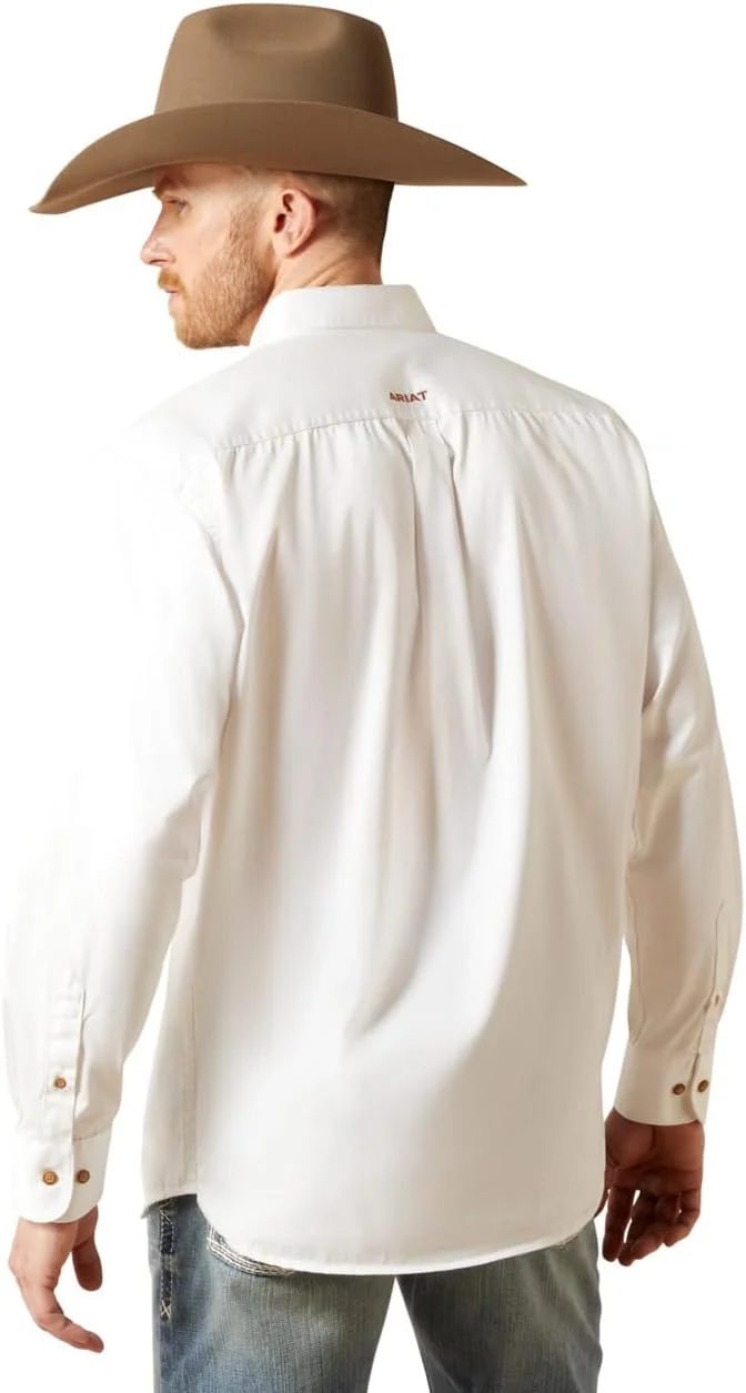 پیراهن مردانه آریات مدل Team Logo Twill با برش کلاسیک، سرمه ای/راه راه ستاره ای پیراهن مردانه آریات مدل Team Logo Twill با برش کلاسیک، سرمه ای/راه راه ستاره ای