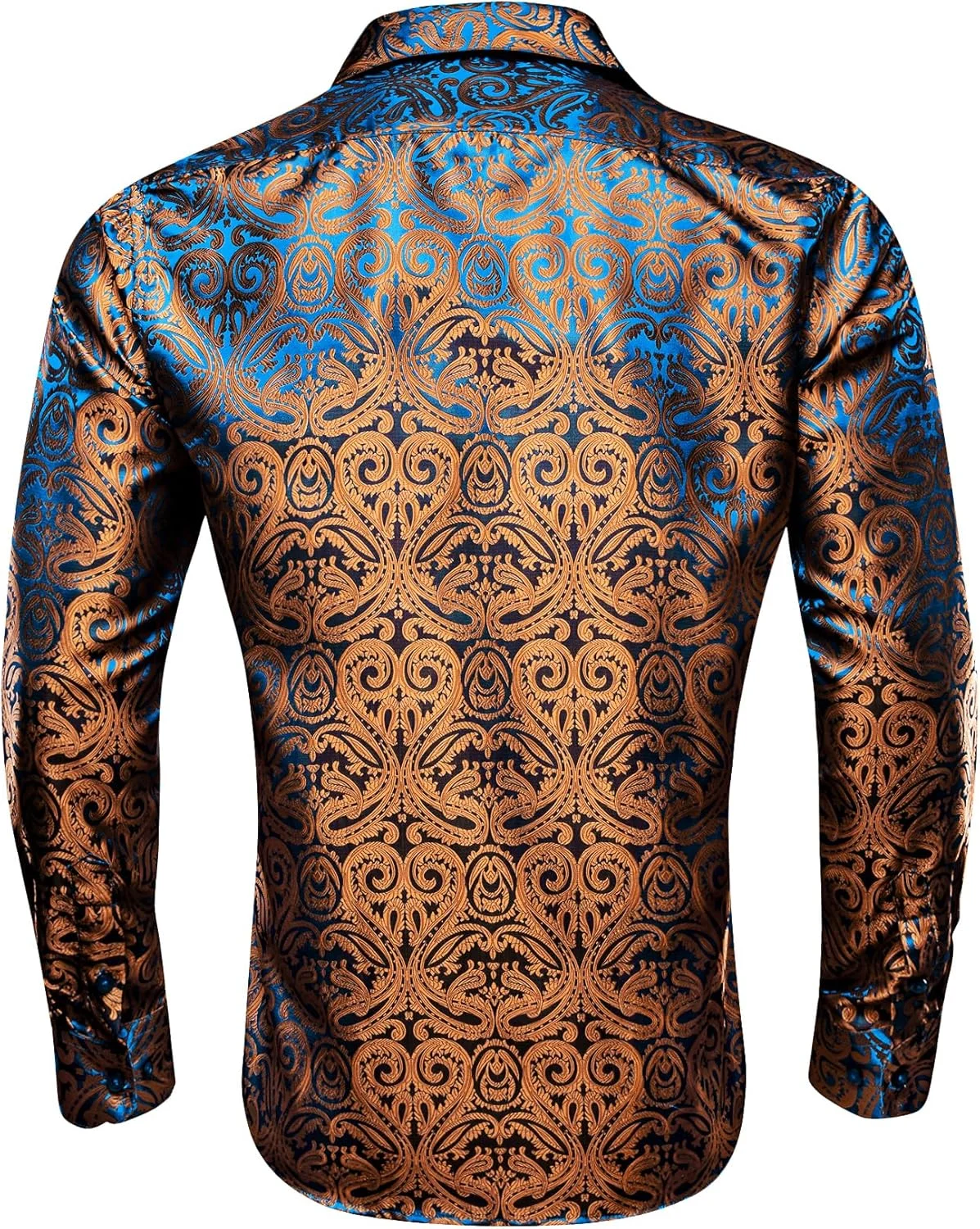 پیراهن مردانه طرح ابریشمی آستین بلند دکمه دار مجلسی مناسب عروسی و مهمانی پیراهن مردانه طرح ابریشمی آستین بلند دکمه دار مجلسی مناسب عروسی و مهمانی