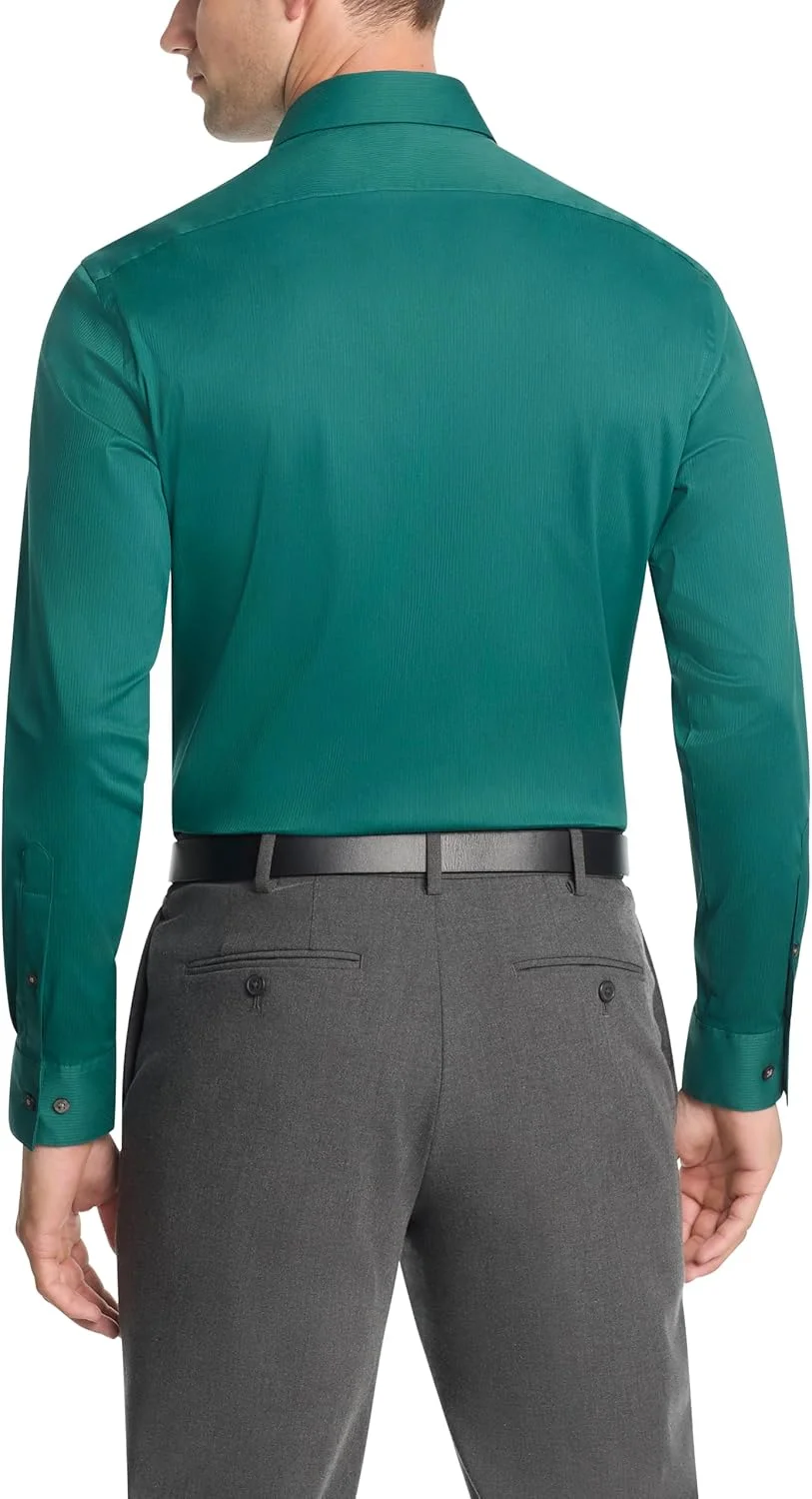 پیراهن مردانه ون هیزن، مدل راسته، کشی و مقاوم در برابر لکه پیراهن مردانه ون هیزن، مدل راسته، کشی و مقاوم در برابر لکه