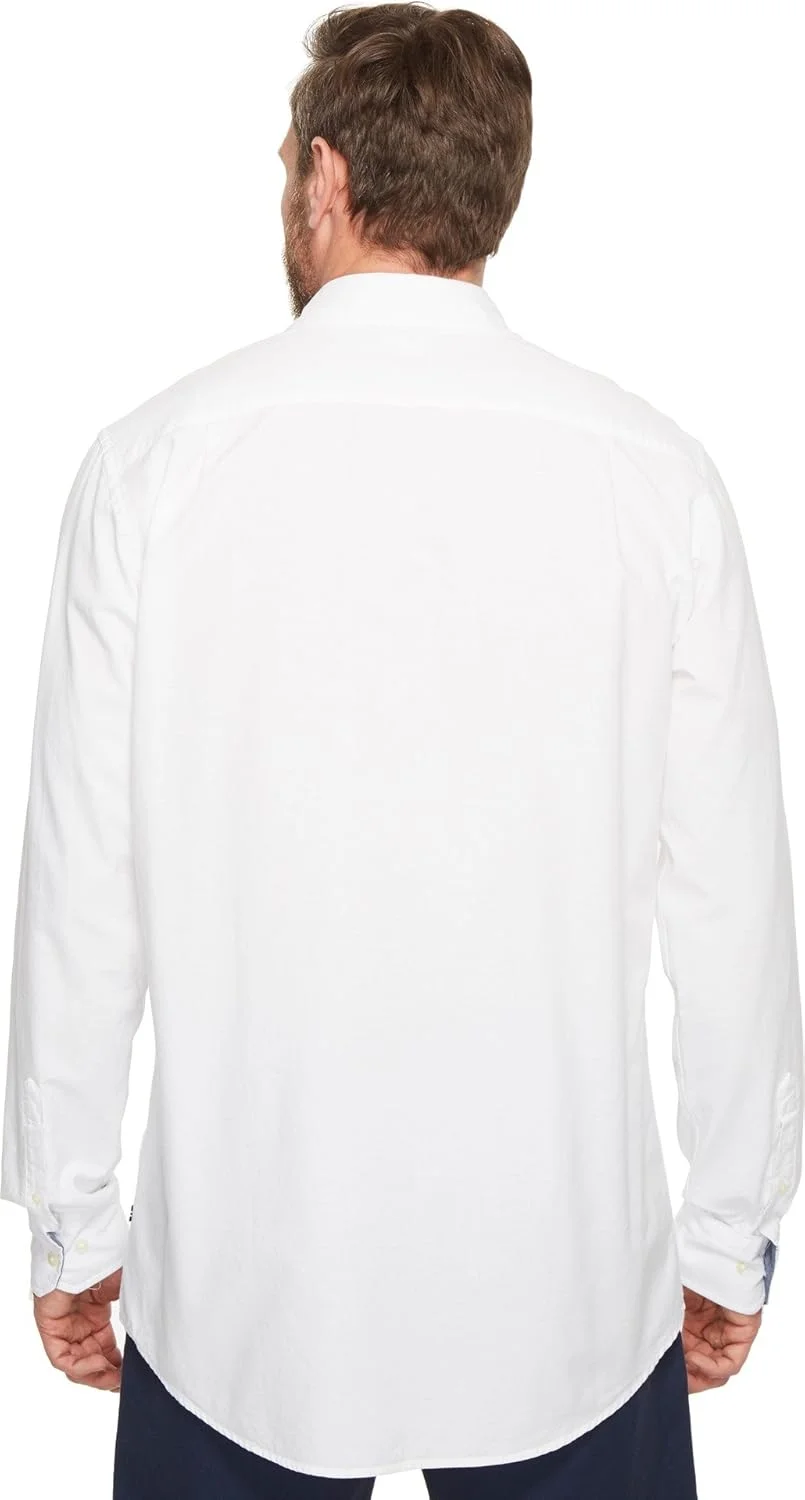 پیراهن آکسفورد آستین بلند مردانه ناتیکا پیراهن آکسفورد آستین بلند مردانه ناتیکا