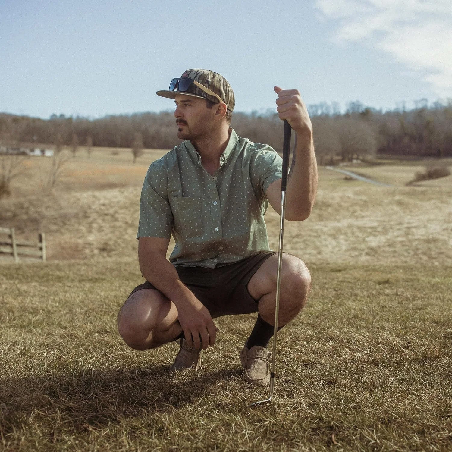 پیراهن مردانه آستین کوتاه دکمه دار Dubinik®، 100% پنبه، طرح چهارخانه، پیراهن های غیر رسمی دکمه دار مردانه با جیب