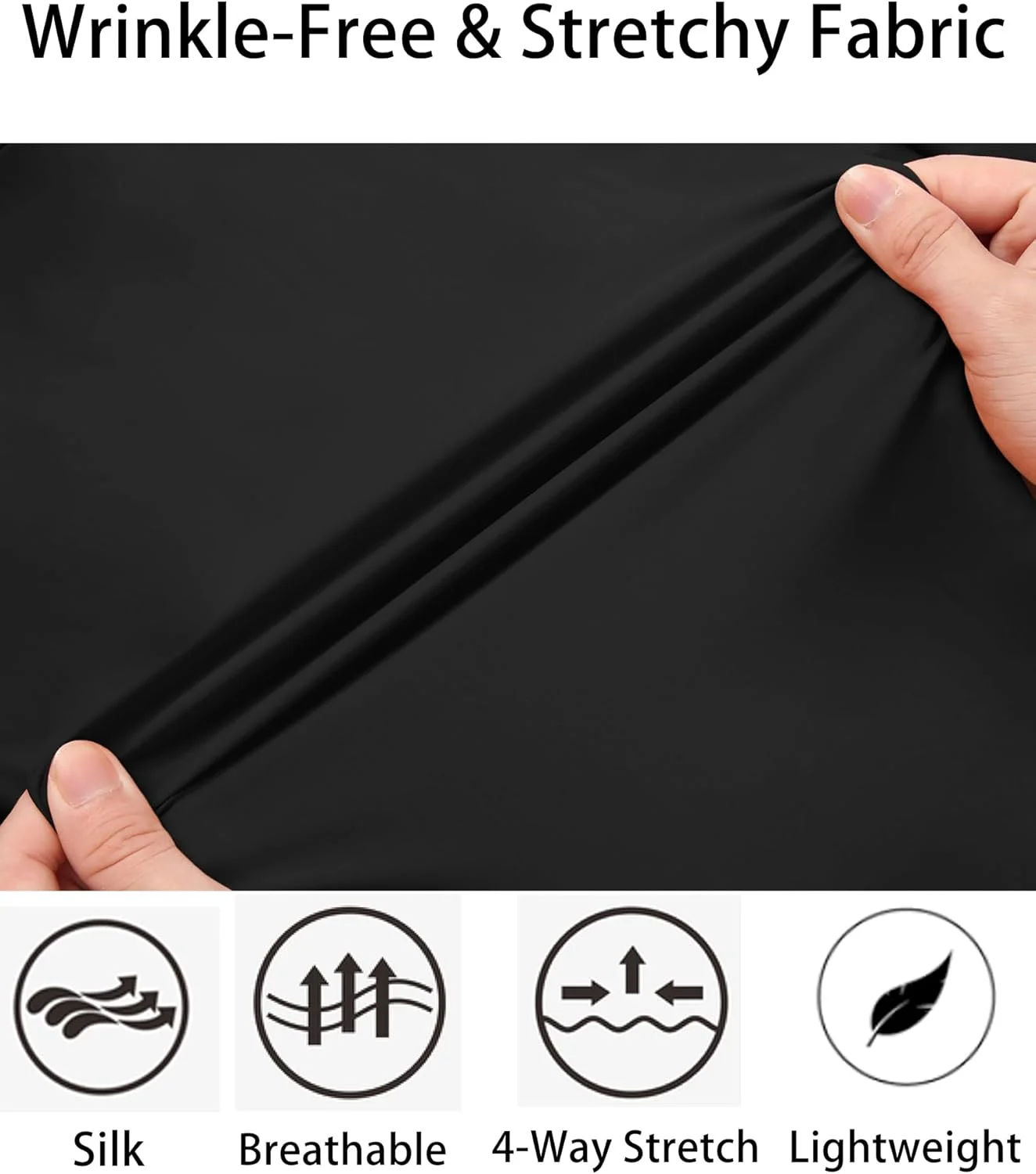 پیراهن های مردانه جذب و خوش فرم COOFANDY، آستین بلند، دکمه دار، غیر رسمی