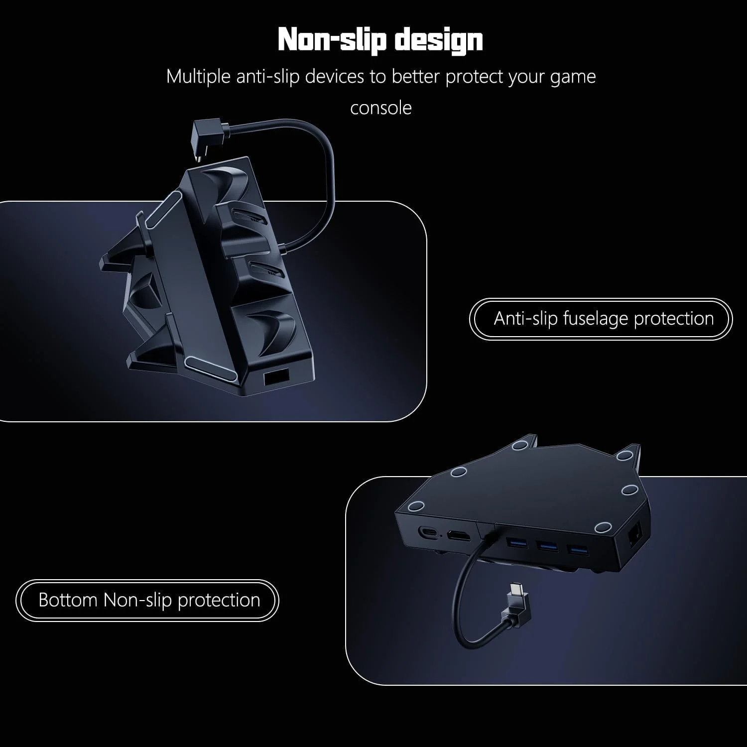 داک استیشن 6 در 1 برای ROG Ally/Steam Deck/Legion Go، با HDMI 2.0 4K@60Hz، گیگابیت اترنت، 3 پورت USB-A و USB-C 3.0 سازگار با ROG Ally/Steam Deck/Lenovo Legion Go داک استیشن 6 در 1 برای ROG Ally/Steam Deck/Legion Go، با HDMI 2.0 4K@60Hz، گیگابیت اترنت، 3 پورت USB-A و USB-C 3.0 سازگار با ROG Ally/Steam Deck/Lenovo Legion Go