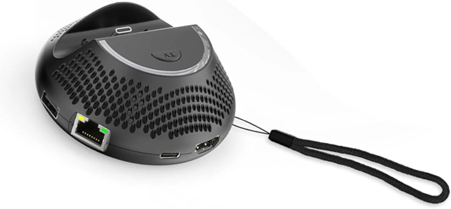 پایه اتصال کنسول بازی با پورت شبکه اترنت 1000 مگابیت بر ثانیه، پورت HD 4K، شارژ سریع 60 واتی PD و نوار نور RGB مناسب برای 2 بازی پایه اتصال کنسول بازی با پورت شبکه اترنت 1000 مگابیت بر ثانیه، پورت HD 4K، شارژ سریع 60 واتی PD و نوار نور RGB مناسب برای 2 بازی