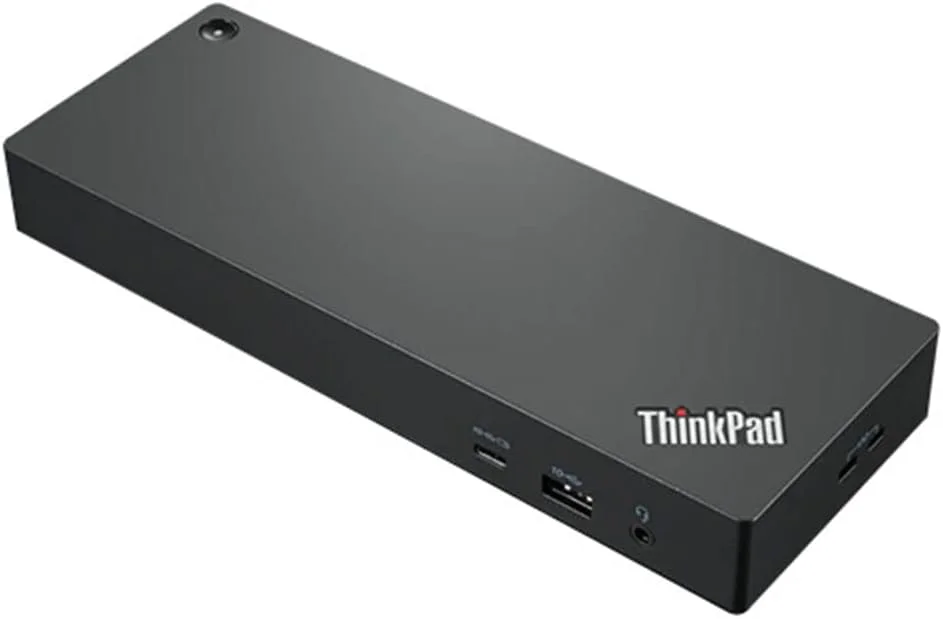 داک جهانی لنوو ThinkPad Thunderbolt 4 مدل UK/HK/SGP/MYS، مشکی، 40B00135UK داک جهانی لنوو ThinkPad Thunderbolt 4 مدل UK/HK/SGP/MYS، مشکی، 40B00135UK