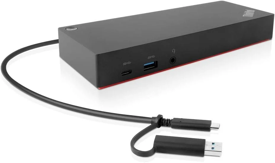 داک هیبریدی USB-C با USB-A لنوو ThinkPad مدل US (40AF0135US) داک هیبریدی USB-C با USB-A لنوو ThinkPad مدل US (40AF0135US)
