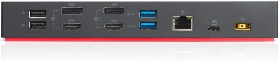 داک استیشن لنوو مدل ThinkPad Hybrid USB-C با USB-A - داک استیشن - USB-C - گیگ اترنت - 135 وات - GB - برای ThinkPad L480 L580 T480s X1 Yoga X280 - (لپ تاپ > داک استیشن لپ تاپ) داک استیشن لنوو مدل ThinkPad Hybrid USB-C با USB-A - داک استیشن - USB-C - گیگ اترنت - 135 وات - GB - برای ThinkPad L480 L580 T480s X1 Yoga X280 - (لپ تاپ > داک استیشن لپ تاپ)