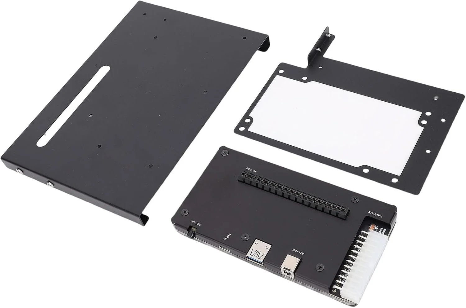 داک توسعه کارت گرافیک GOWENIC، داک GPU خارجی با اسلات PCIE 16X برای رابط های USB4 3/4، ساختار آلیاژ آلومینیوم با کابل داده 1 متری