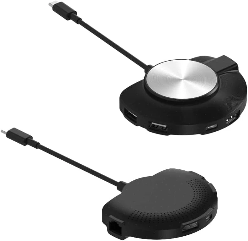 داک استیشن قابل حمل با پورت اترنت، آداپتور اترنت لن تلویزیون قابل حمل با 2 پورت USB و USB-C، سازگار با استیم دک و نینتندو سوییچ داک استیشن قابل حمل با پورت اترنت، آداپتور اترنت لن تلویزیون قابل حمل با 2 پورت USB و USB-C، سازگار با استیم دک و نینتندو سوییچ