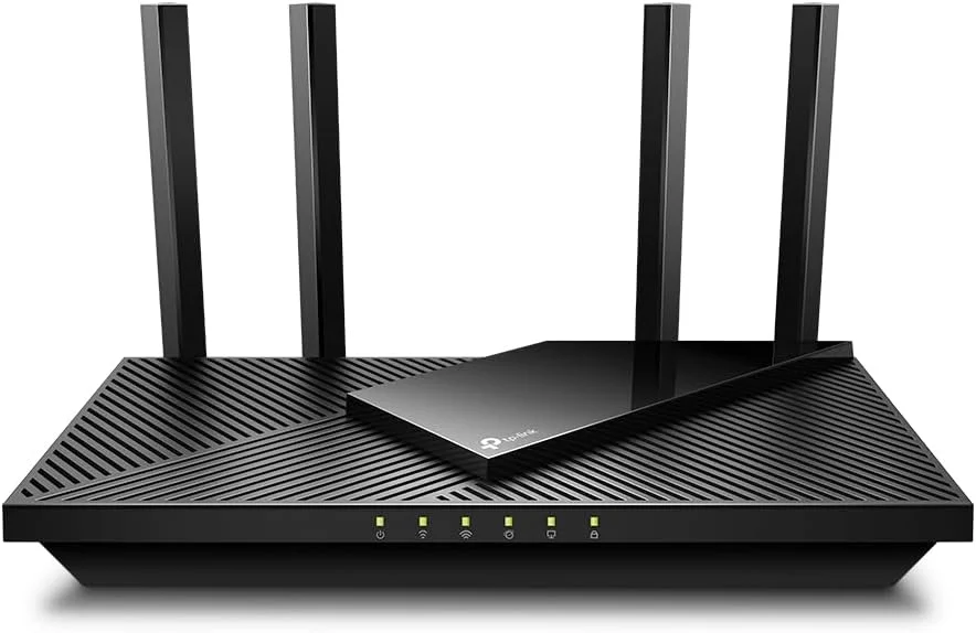 روتر وای فای 6 TP-Link AX1800 مدل V4 (Archer AX21) - اینترنت بی سیم دو بانده، گیگابیتی، ایزی مش، سازگار با الکسا - دستگاه تایید شده برای انسان، پشتیبانی تخصصی رایگان