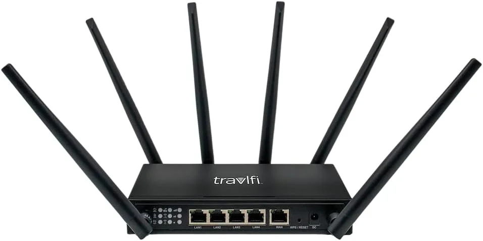 روتر وای فای LTE TravlFi JourneyXTR | اینترنت برای خودروهای مسافرتی با شبکه های متعدد، پرداخت به میزان مصرف و بدون قرارداد