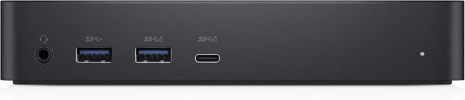 دِل D6000 با USB 3.0 (3.1 Gen 1) Type-C مشکی - داکینگ (سیمی، USB 3.0 (3.1 Gen 1) Type-C، USB Type-A، USB Type-C، 10,100,1000 مگابیت بر ثانیه، مشکی، 3840 x 2160 پیکسل)