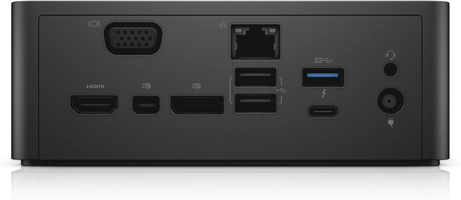 دِل 3GMVT TB16 داک Thunderbolt 3 به همراه آداپتور 240 واتی، مشکی