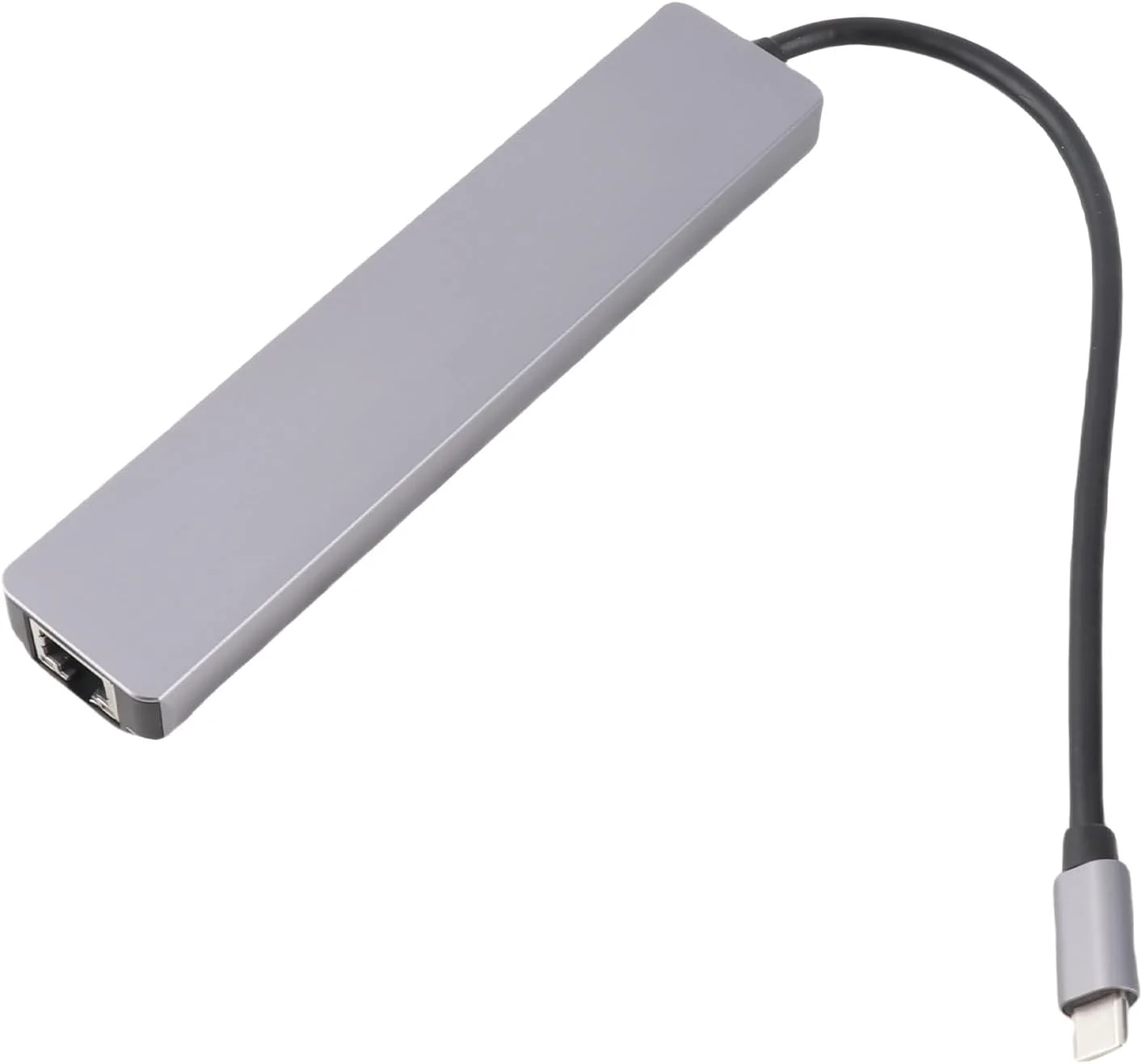 هاب داکینگ 8 در 1 USB PD با رابط چند رسانه ای با کیفیت بالا Cryfokt برای انتقال کارآمد داده، برای کاربران لپ تاپ، آلیاژ آلومینیوم
