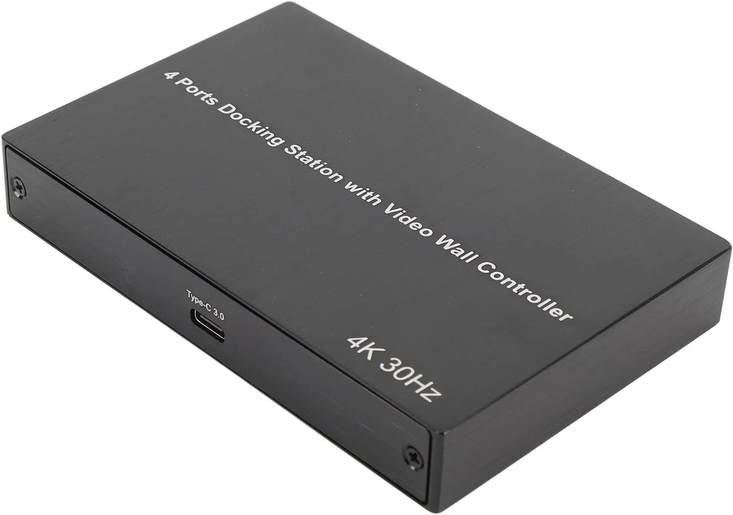 داک استیشن پرسرعت USB 3.0 به رابط چند رسانه ای HD مدل Cryfokt برای ویندوز، پشتیبانی از نمایشگر 4K 30Hz X 2، نرم افزار مدیریت چند صفحه نمایش، برای (دوشاخه GB (220-240V))
