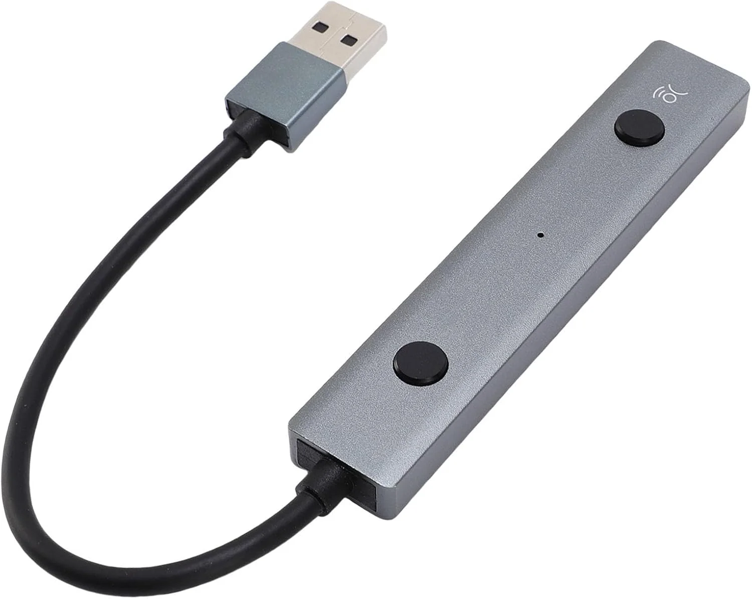 هاب USB با پوسته آلیاژ آلومینیوم و کنترل صوتی هوش مصنوعی برای کامپیوتر، لپ تاپ و تبلت، نصب آسان