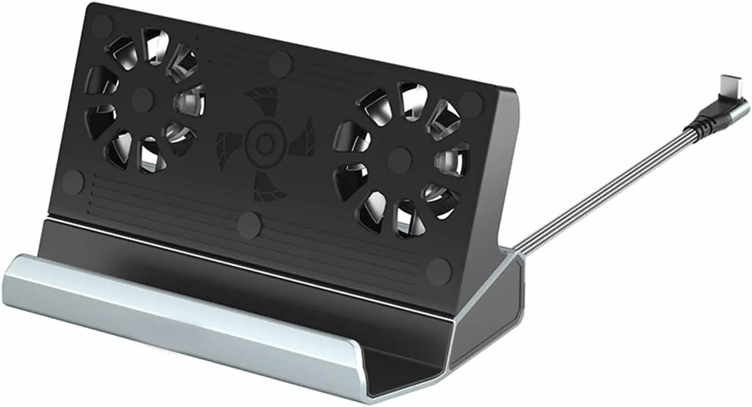 داک استیشن 10 در 1 کنسول بازی Bewinner با دو فن، شارژ 100 واتی PD 3.0، USB 3.0 2.0 4K 60Hz برای سری X S
