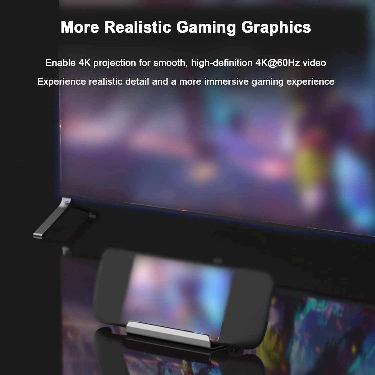 ایستگاه اتصال 10 در 1 Asixxsix Steam Deck، هاب USB C با دو فن خنک کننده، HDMI 2.0 4K 60Hz، 5 پورت USB، آداپتور Type C 100W PD، کارت خوان SD TF و RJ45 برای بازی