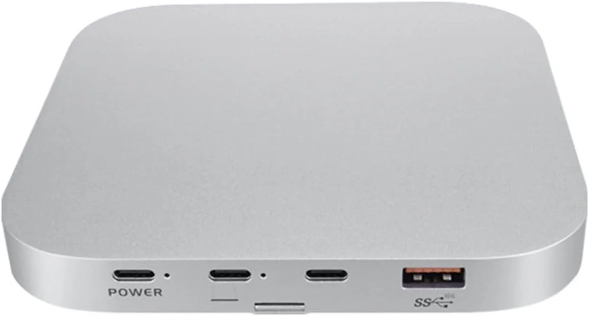 هاب محفظه دیسک جامد سریع 40 گیگابیت بر ثانیه برای کامپیوتر کوچک با NVMe PCIe و USB Host بدنه آلومینیومی