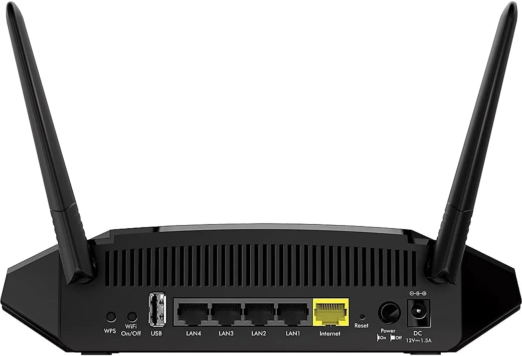 روتر وای فای NETGEAR مدل (R6230) - سرعت بی سیم دو بانده AC1200 (تا 1200 مگابیت در ثانیه) | پوشش دهی تا 1200 فوت مربع و 20 دستگاه | دارای 4 پورت اترنت 1G و 1 پورت USB 2.0 روتر وای فای NETGEAR مدل (R6230) - سرعت بی سیم دو بانده AC1200 (تا 1200 مگابیت در ثانیه) | پوشش دهی تا 1200 فوت مربع و 20 دستگاه | دارای 4 پورت اترنت 1G و 1 پورت USB 2.0