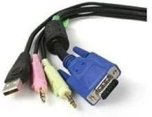 کابل KVM چهار در یک USB-VGA و صدا 3 متری