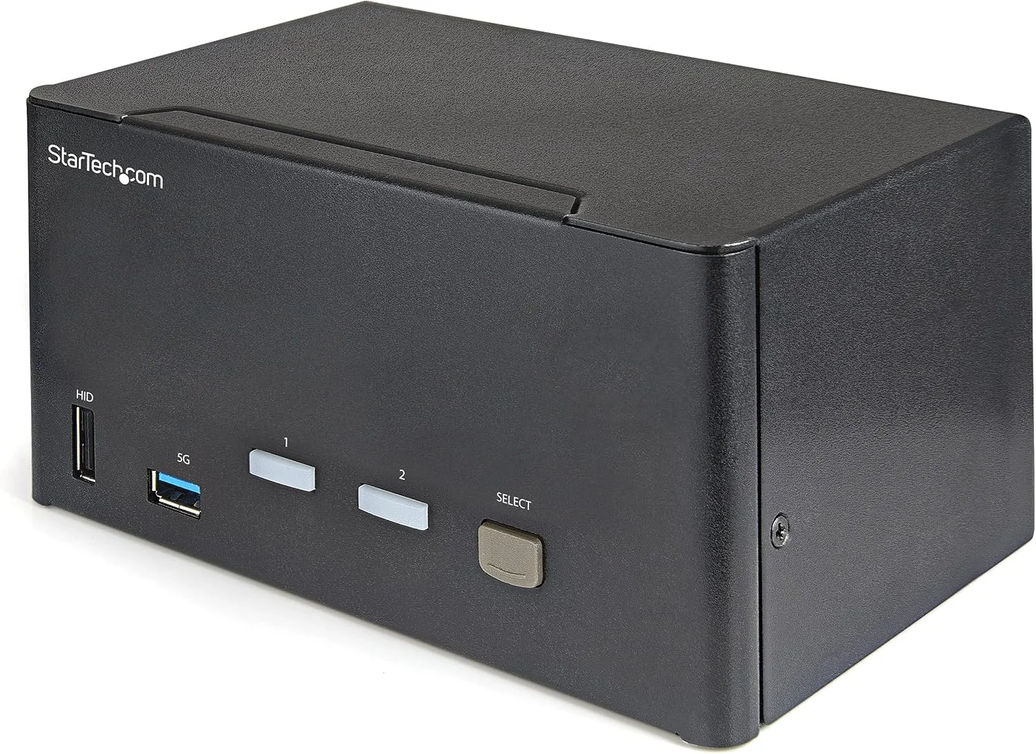 سوئیچ KVM دو پورت سه مانیتوره DisplayPort استار تک - 4K 60Hz UHD HDR - دسکتاپ DP 1.2 KVM با هاب USB 3.0 دو پورت (5Gbps) و 4 پورت USB 2.0 HID، صدا - سوئیچینگ Hotkey - TAA (SV231TDPU34K)