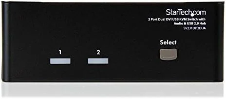 سوئیچ KVM دو پورت DVI USB استار تک مدل SV231DD2DUA