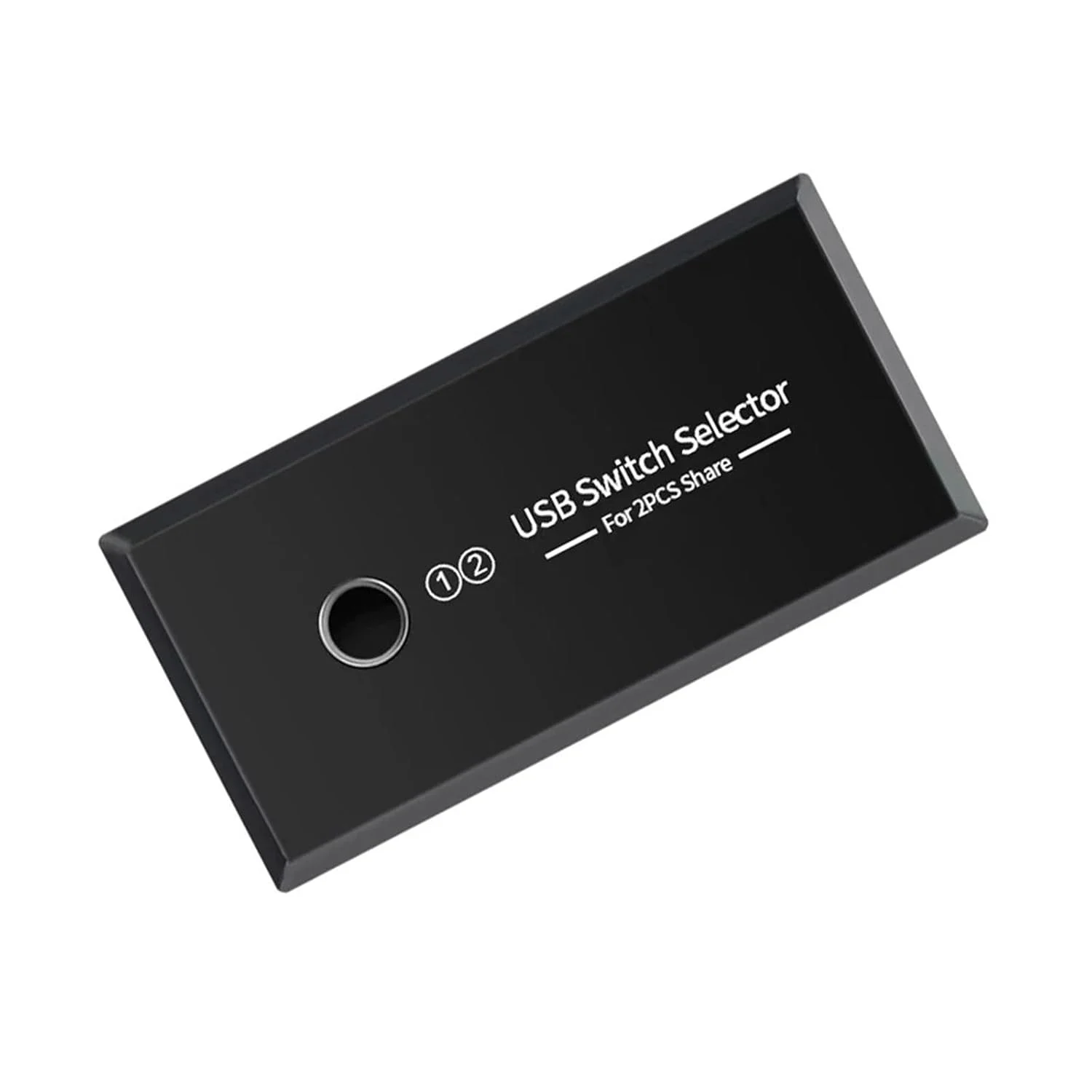 سوئیچ KVM USB3.0 با کلید میانبر برای کامپیوتر، کیبورد، ماوس و پرینتر - اشتراک 2 کامپیوتر از 4 دستگاه - آداپتور هاب کنترلر اشتراکی USB (3.0)