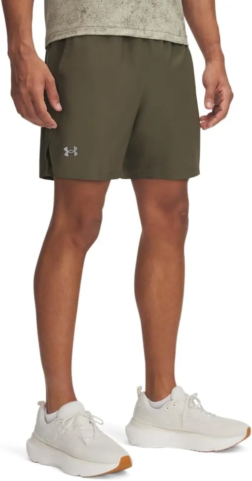 شلوارک ورزشی مردانه آندر آرمور مدل لانچ ران 7 اینچ بدون آستر