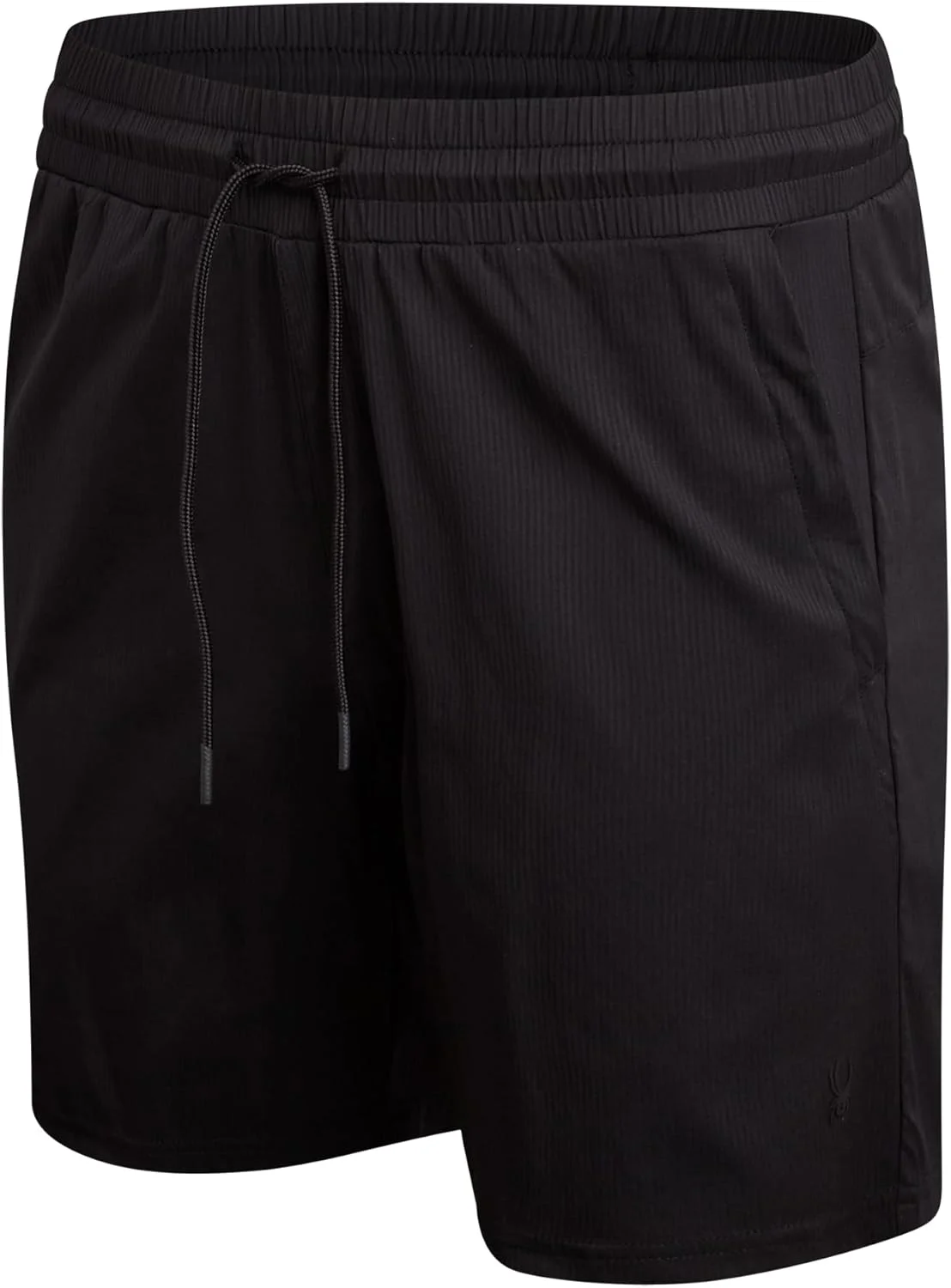 شلوارک ورزشی مردانه اسپایدر - شلوارک باشگاهی مردانه با قابلیت خشک شدن سریع، قد 8 اینچ، دارای جیب زیپ‌دار و بند کشی (سایزها: S-XL)