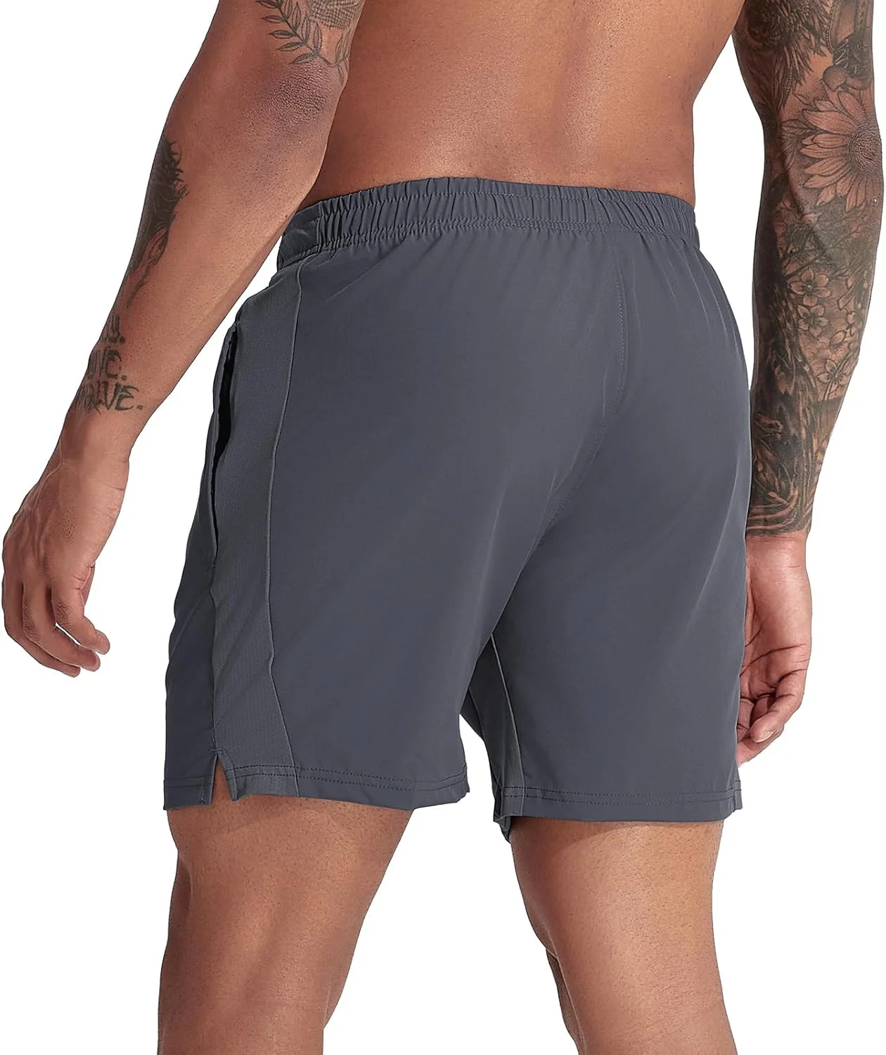 شورت ورزشی مردانه VPOS، بسته 2 عددی، قد 5/7 اینچ، شورت ورزشی مردانه سبک وزن با قابلیت خشک شدن سریع مناسب باشگاه و دویدن