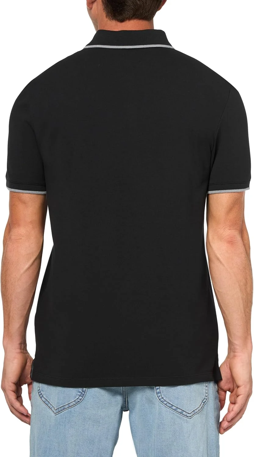 پولوشرت مردانه کلوین کلاین مدل پیکه کشی با نوک یقه یکدست پولوشرت مردانه کلوین کلاین مدل پیکه کشی با نوک یقه یکدست
