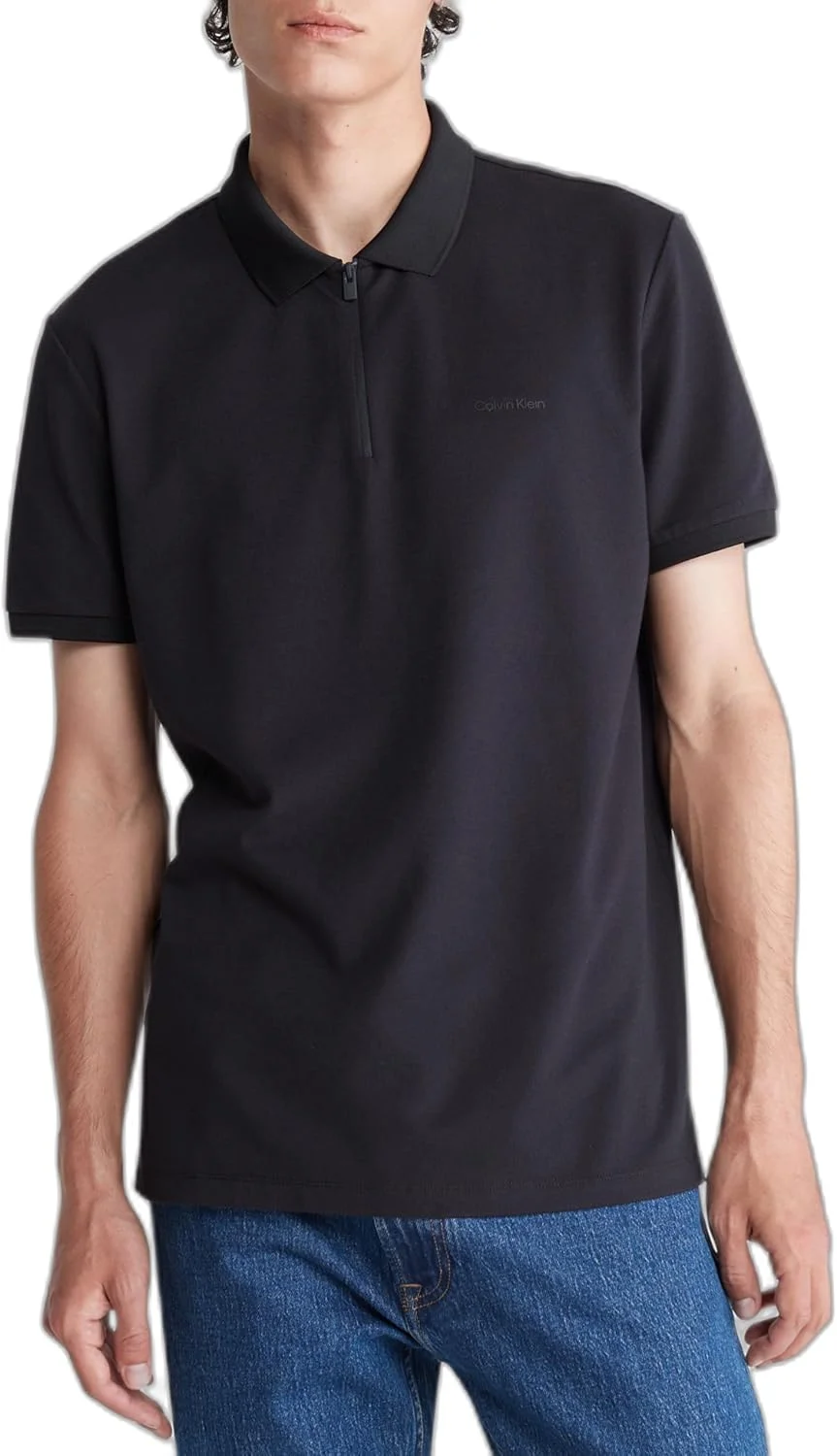 پولوشرت زیپ‌دار مردانه کلوین کلاین