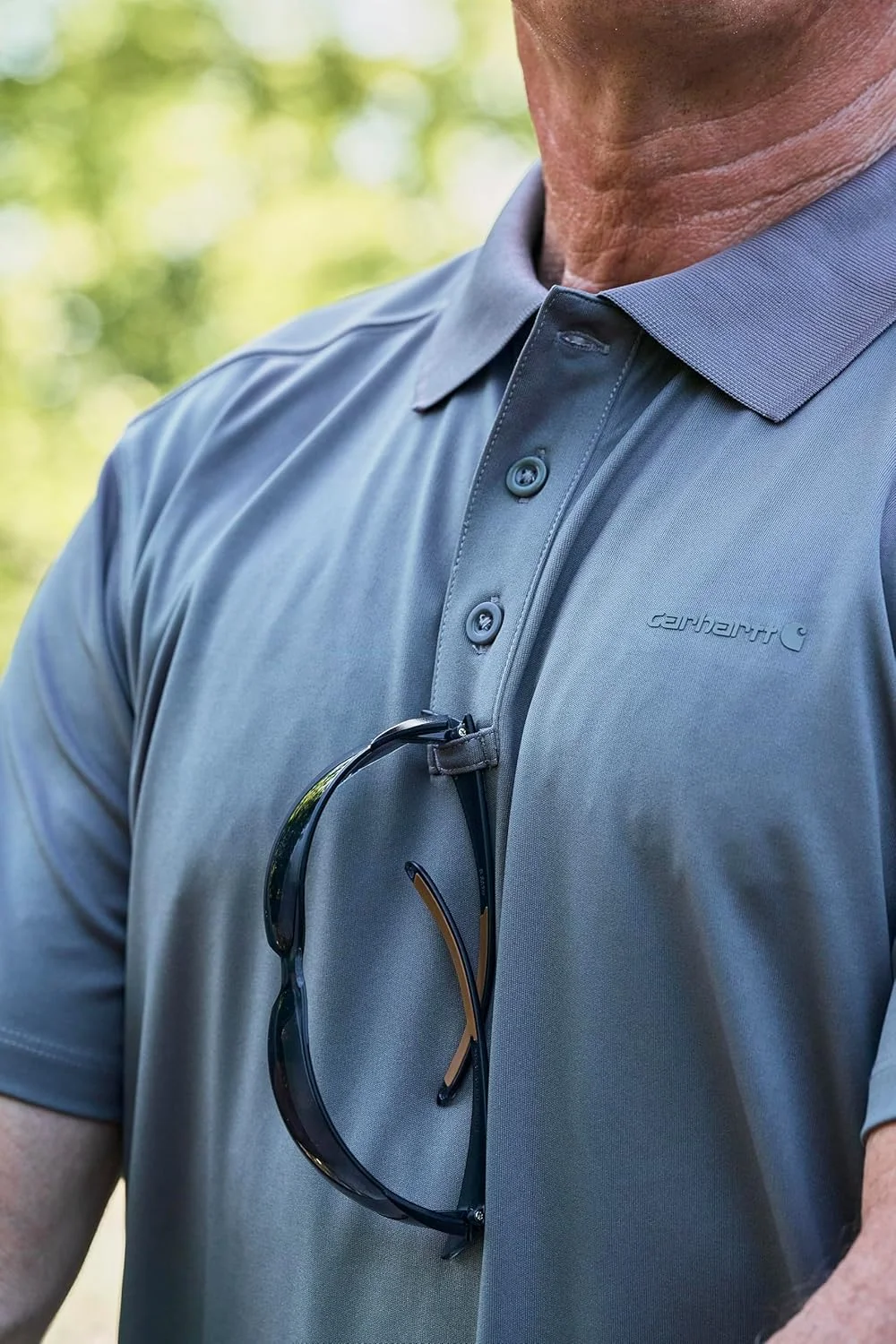 پولوشرت آستین کوتاه مردانه کارhartt Force Sun Defender با فیت راحت و سبک