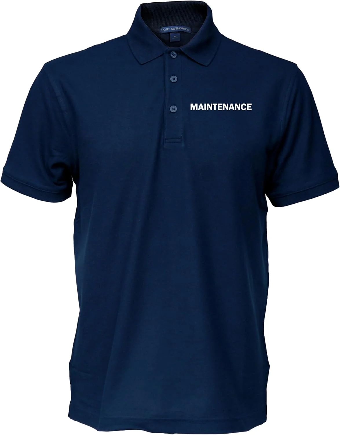 پولوشرت آستین کوتاه با طرح چاپی جلو و پشت، مناسب برای پرسنل، یونیفرم هتل و خانه داری