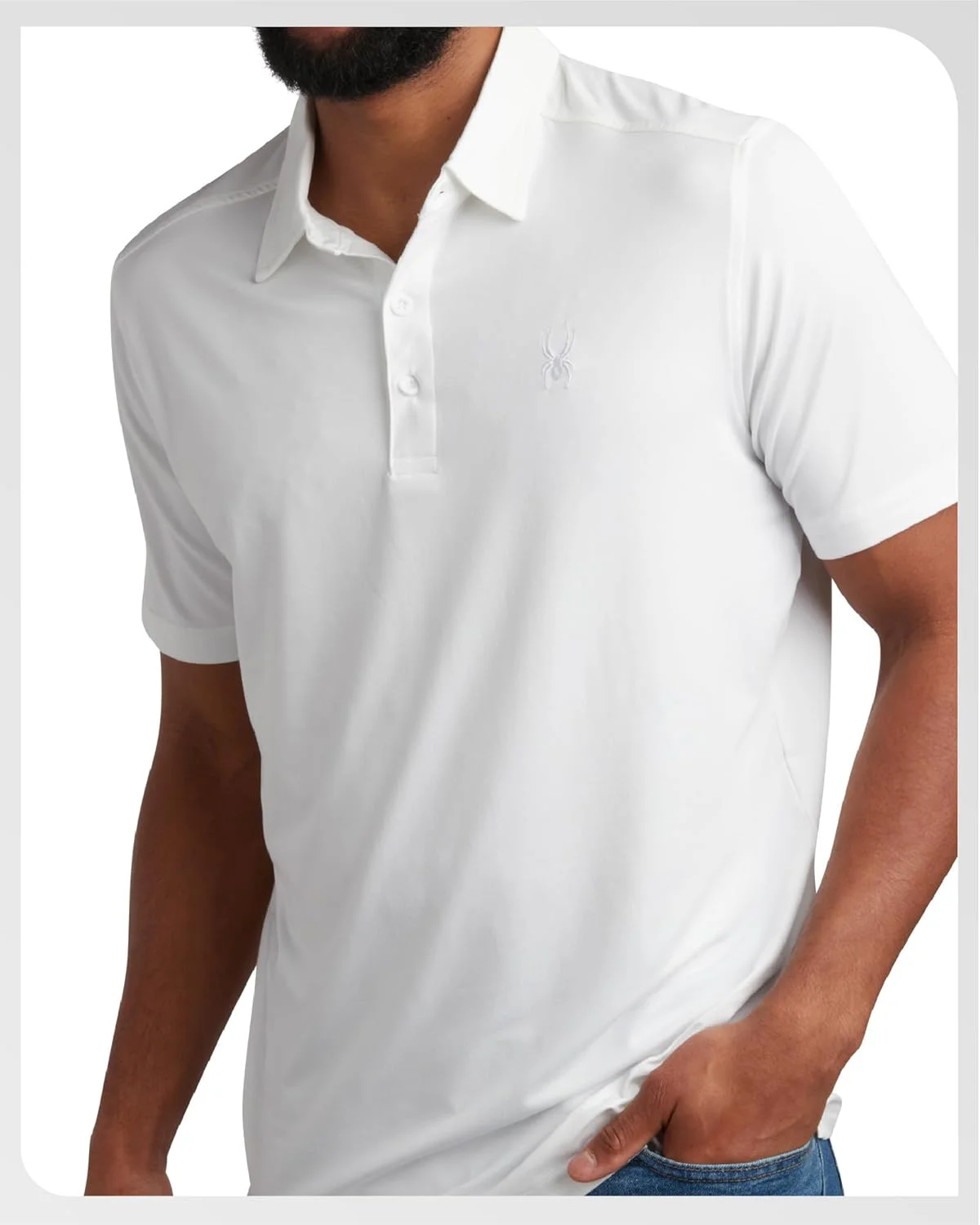 پولوشرت مردانه گلف اسپایدر - پولوشرت آستین کوتاه نرم و رطوبت گیر مردانه، مناسب ورزش با یقه پولوشرت مردانه گلف اسپایدر - پولوشرت آستین کوتاه نرم و رطوبت گیر مردانه، مناسب ورزش با یقه