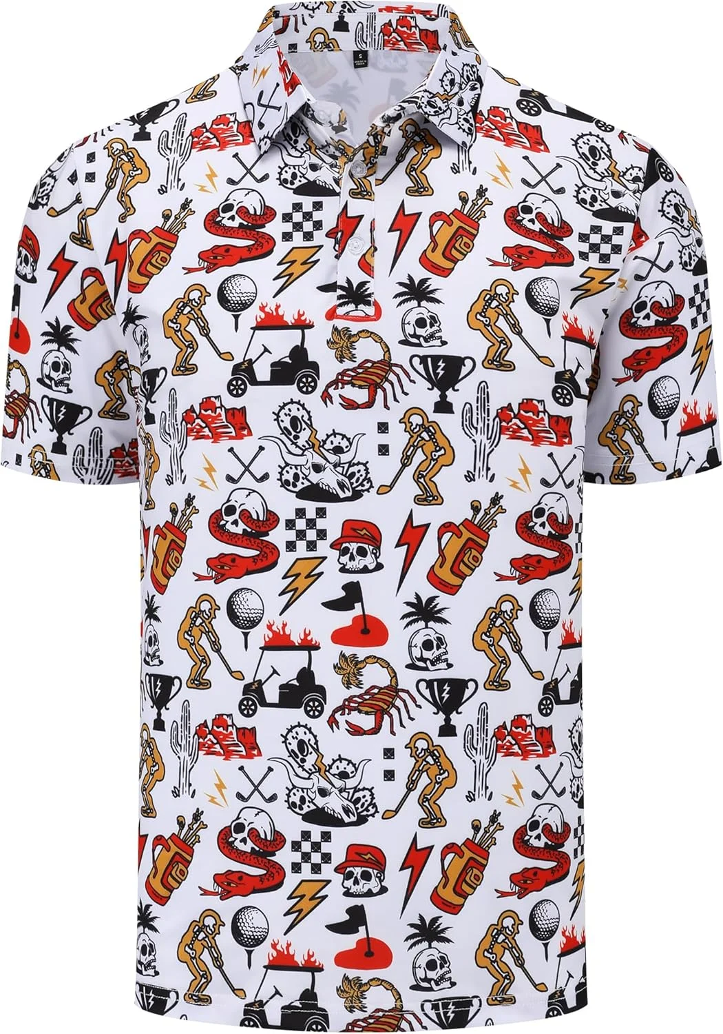 پولوشرت مردانه گلف آستین کوتاه با قابلیت رطوبت گیری و خشک شدن سریع، طرح دار و مناسب استفاده روزمره پولوشرت مردانه گلف آستین کوتاه با قابلیت رطوبت گیری و خشک شدن سریع، طرح دار و مناسب استفاده روزمره