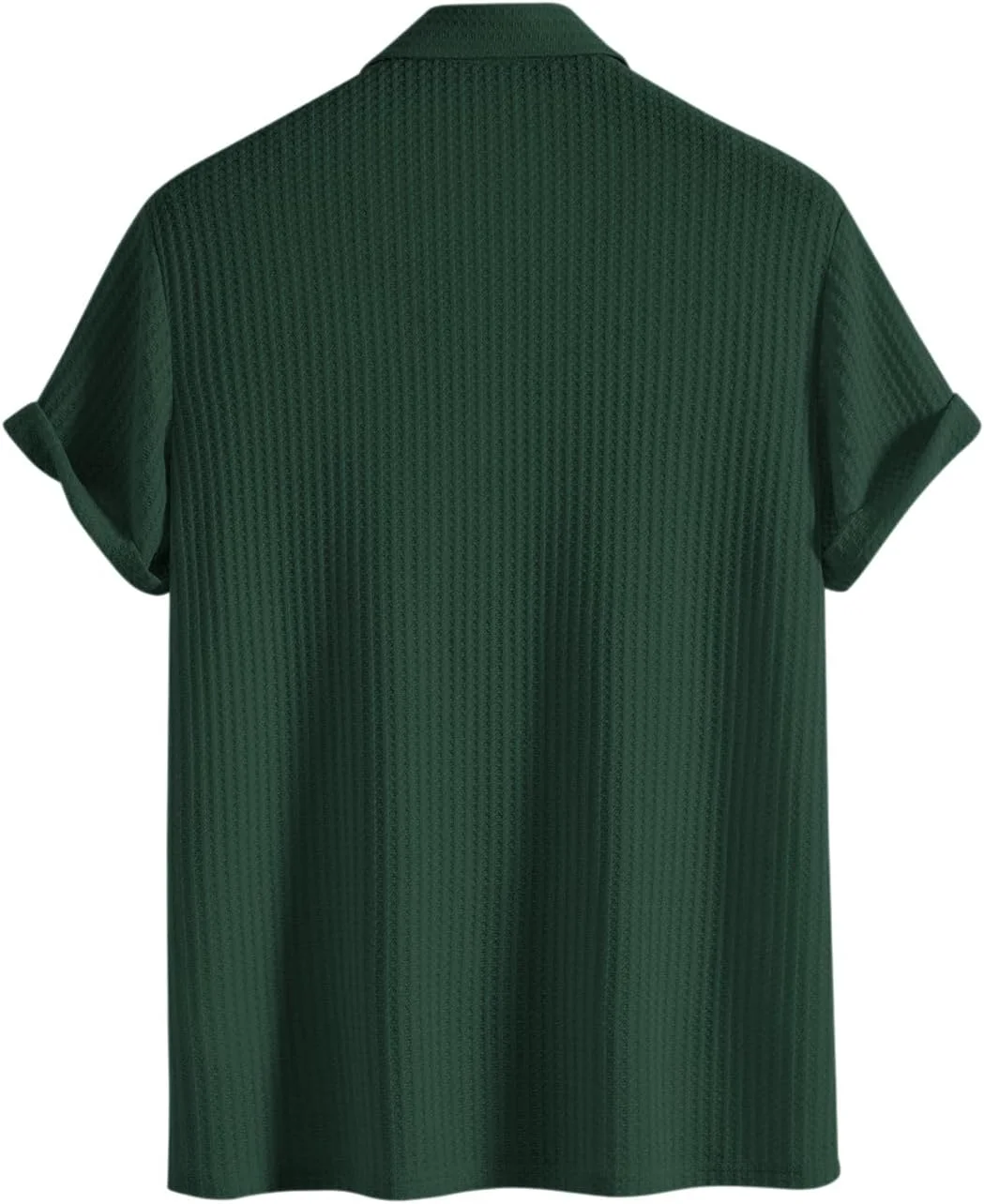 پولوشرت مردانه بافت‌دار ZAFUL، آستین کوتاه، طرح هندسی ژاکارد