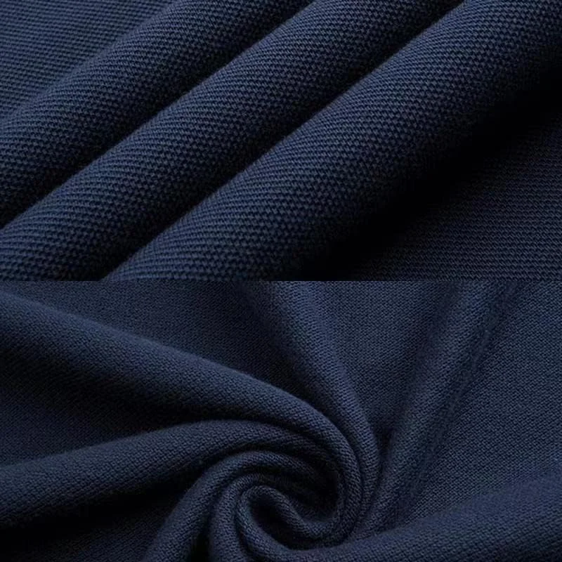 پولوشرت مردانه با گلدوزی طرح شبدر ایرلندی، آستین کوتاه، برش معمولی، پیراهن عملکردی ممتاز